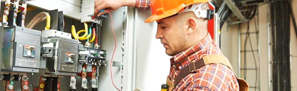 Electrcial services man