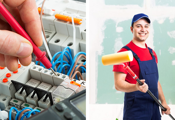 Painting and electrical Services