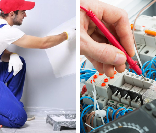 Painter and electricain hunters Creek