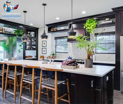 kitchen remodeling done by Tj Handyman