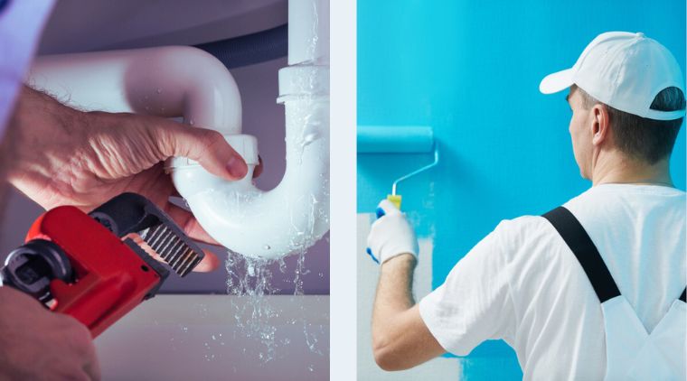 plumbing and painting Service 1