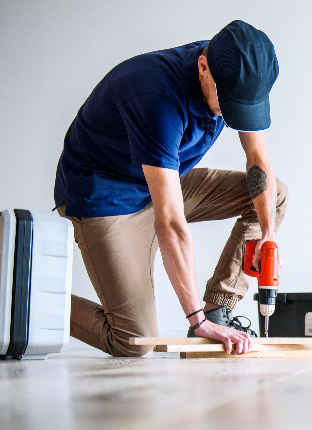 people renovating house concept