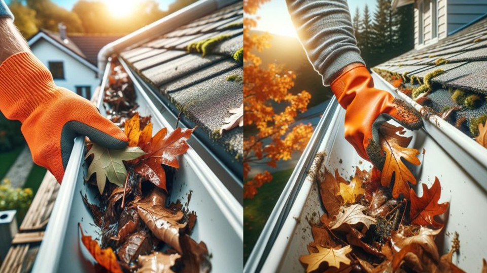 Gutter cleaning