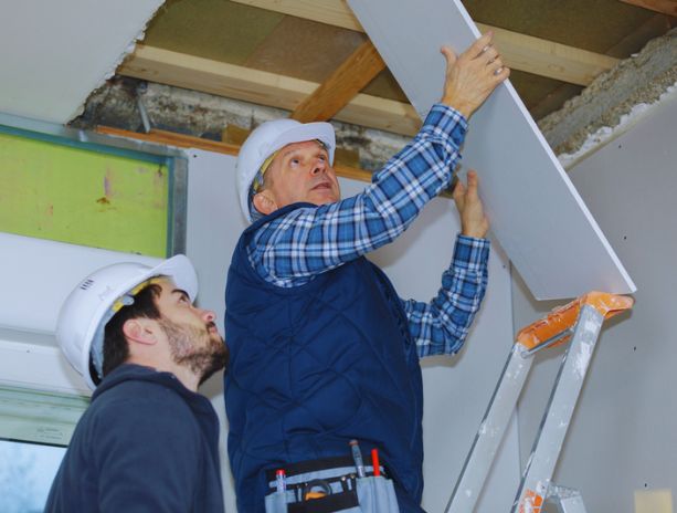 installation drywall