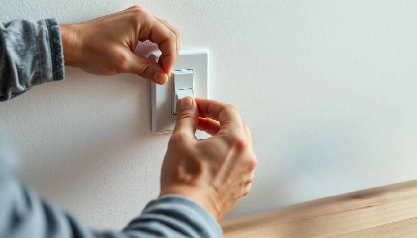 light switch installation and repair